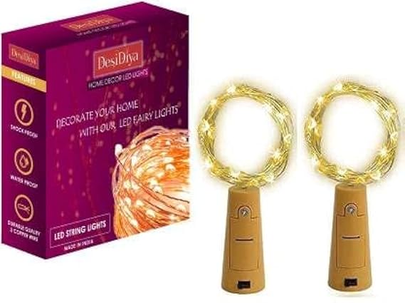 Diwali Wedding Party Decoration with Desidiya Bottle Lights