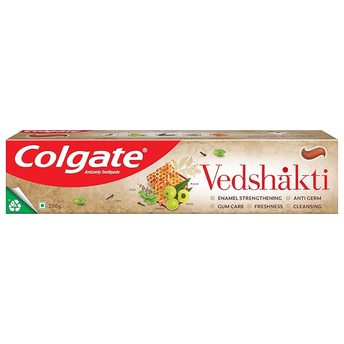 Colgate Swarna Vedshakti Anti-Germ Oral Care Toothpaste - 200gm