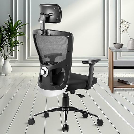ASTRIDE Flexpro Ergonomic Office Chair for Home | 3-Years Warranty | Smart Multi-Tilt Lock Mechanism