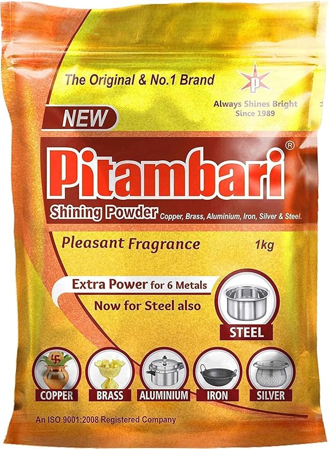 Pitambari Shining Powder For Six metals cleaner (1KG)