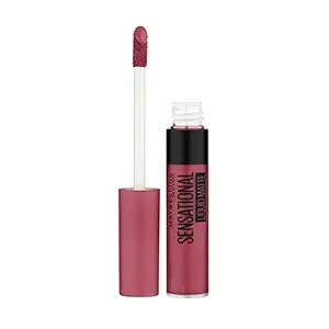 Maybelline New York Sensational Liquid Matte Lipstick, Non-sticky, Non-drying