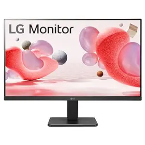 LG 22 Inch (55cm) FHD Monitor 1920 x 1080, AMD FreeSync, VA, 100Hz, sRGB 99% Typ(CIE1931), Black Stabilizer, Virtual Borderless, Flicker Safe, Reader Mode, OnScreen Control, HDMI,VGA, 22MR410(Black)