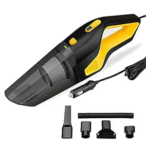 GoMechanic Car Vacuum Cleaner - Portable 2 in 1 Wet & Dry Cleaner