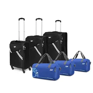 VIP Verona - S03(Cabin+Medium+Large) Trolley Bag, Cm | TSA | 8 Wheels