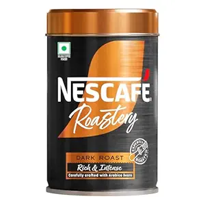 NESCAFE Roastery | Premium Imported Coffee | Dark Roast | Crafted by Master Roasters |Elevate your Coffee Experience | Rich & Intense Taste | 95g Tin (New Launch)