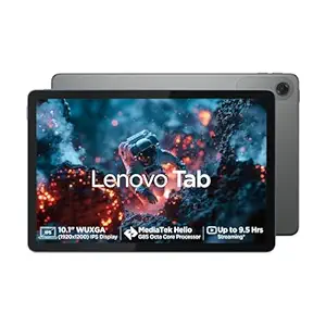 Lenovo Tab | 10.1" Display | Wi-Fi Only | 4 GB RAM + 64 GB ROM (Expandable up to 1 TB) | Metal Body | Dual Speakers with Dolby Atmos | Android 14 | Color: Luna Grey
