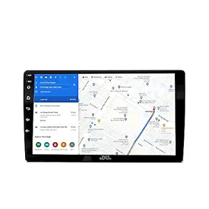 JXL 9 Inch Car Android Double Din Player 2GB/32GB Capacitive Touch Screen Quad Core Proceessor 1080P HD Screen, Latest Android Version 12 BT 5.0, Wi-Fi, GPS, USB 2.0, Navigation 2GB/32GB