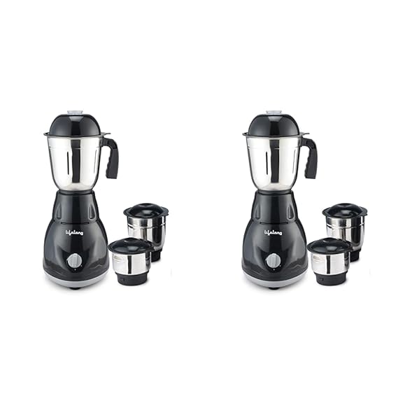 Lifelong LLMG23 Power Pro 500-Watt Mixer Grinder with 3 Jars