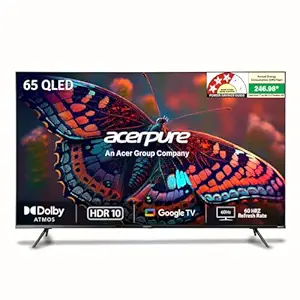 Acerpure 164 cm (65 inch) Google TV 4K QLED Smart TV