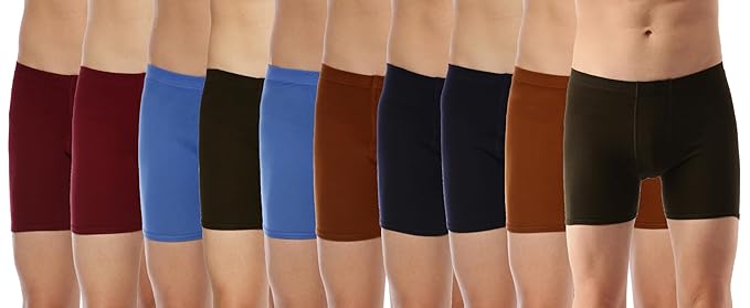 Dollar Lehar Mens Combed Cotton Trunk - Actual Colour May Vary