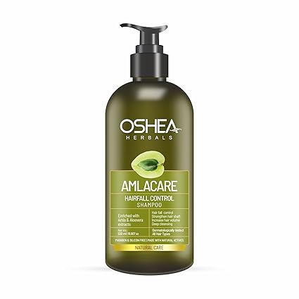 Oshea Herbals Hairfall Control Shampoo for Men & Women | Reduces Hairfall & Dandruff