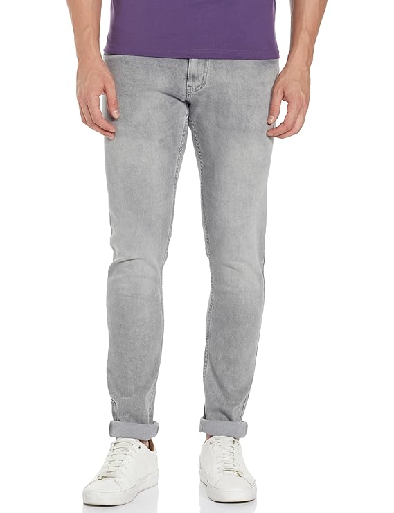Peter England Men's Skinny Fit Jeans | Casual Wear