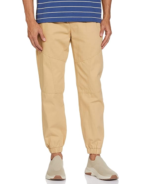 Amazon Brand Symbol Men Carrot Stretchable Cargo Jogger Pants Chinos Casual