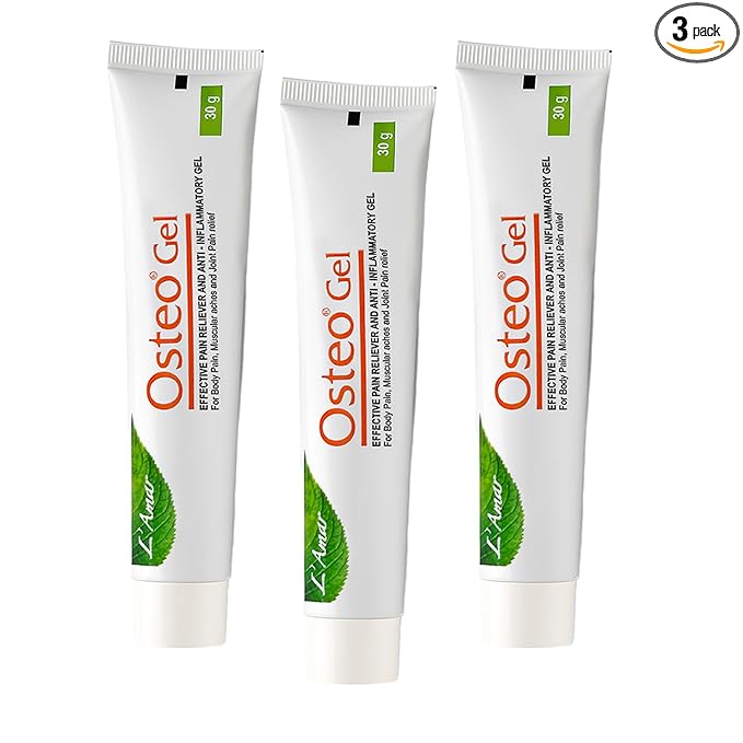 L'Amar Osteo Gel Ayurvedic Pain Relief Gel Supports Fast Relief