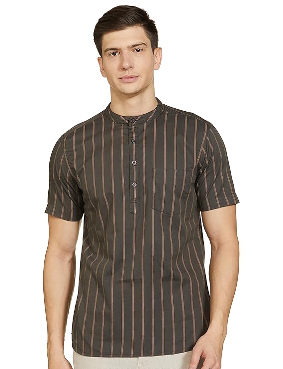 Amazon Brand - Symbol Men's Cotton Regular Fit Shirt