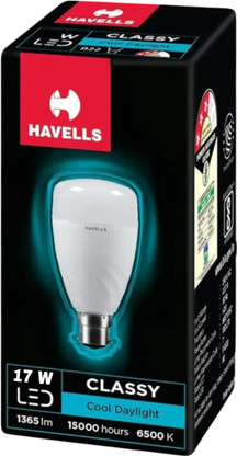 HAVELLS 17 W Basic Standard B22 LED Bulb (White)
