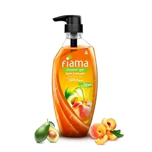 Fiama Body Wash Shower Gel Peach & Avocado, 500ml, Body Wash for Women and Men