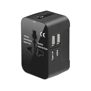 Humble Universal Travel Adapter with Dual USB Charging Ports
