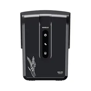 Havells FAB UTC Alkaline Water Purifier (Black), RO+UV+Alkaline, Copper+Zinc+Magnesium, 9 Stage Purification, 7Litre, Suitable for Borewell,Tanker & Municipal,Upto 2000 TDS, 33% Higher Water Recovery