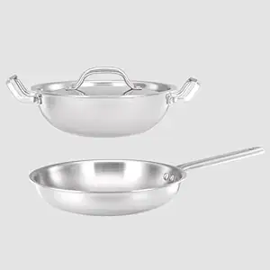 Amazon Basics Triply Stainless Steel 3 Pc Cookware Set Review