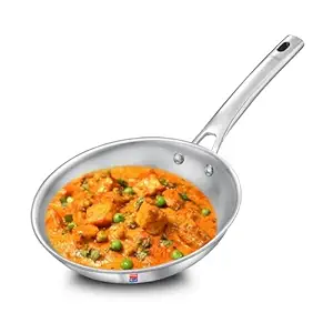 Prestige 22cm/1.2L Tri-Ply Stainless Steel Splendid Fry Pan