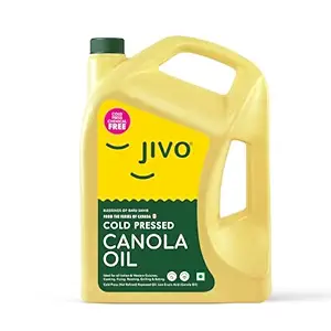 JIVO Canola Cold Pressed Edible Oil for Daily Cooking Needs