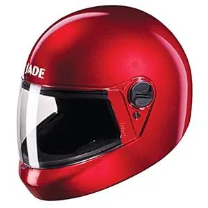 Studds JADE Full Face EPS Helmet (Cherry Red, L)