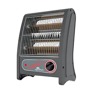 RR Signature TORRID QUARTZ Room Heater 800 Watt | Low Power Consumption | Tip-Over Protection | 2 Heating Rods for Quick Heating | Cool Touch Body | 2 Year Warranty