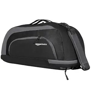 Amazon Basics Polyester Gym Duffle Bag with Shoe Compartment