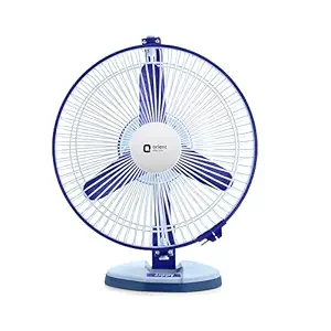 Orient Electric 230 MM Zippy 2-in-1 Multi-purpose Fan | High Speed | White-Blue