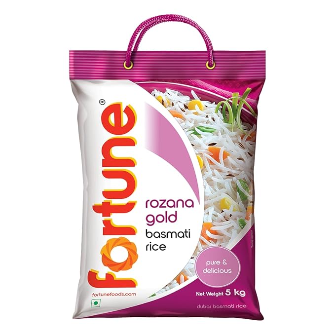 Fortune Rozana Gold Basmati Rice 5Kg | Everyday Basmati Rice