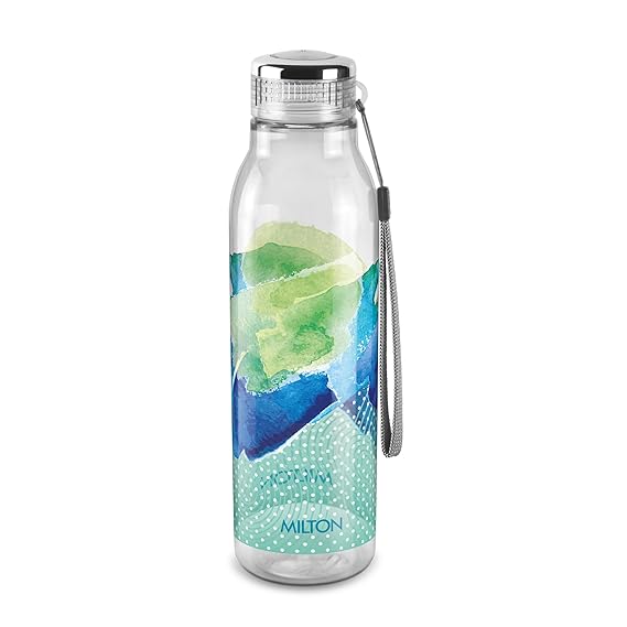 MILTON Helix 1000 Water Bottle, Reusable Plastic Fridge Bottle