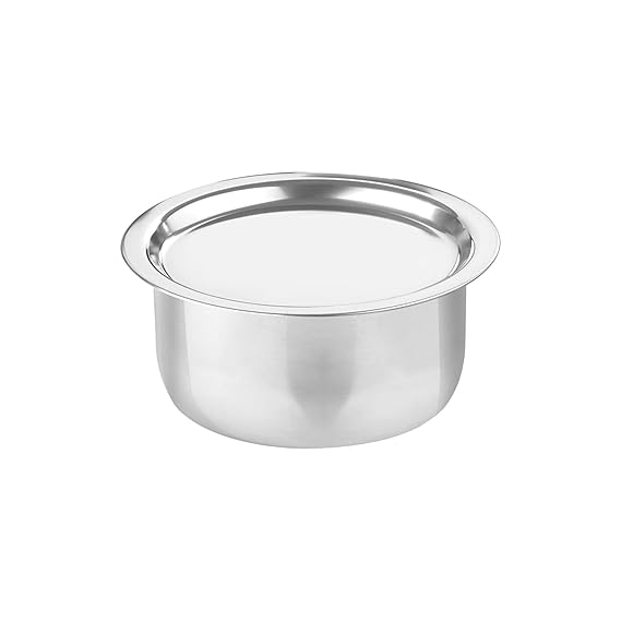 Milton Pro Cook TriPly Stainless Steel 16 cm Top with SS Lid, 1.59 Litre