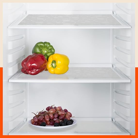 Bathla Fridge Mats - Multipurpose, Reusable, Non-Slip Kitchen Liner