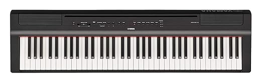 Yamaha P-121B 73-Key Digital Piano, Black