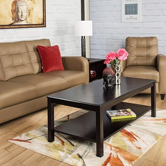 Home Centre Montoya Solid wood Coffee Table - Brown