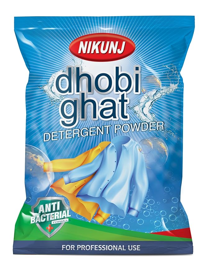 Dhobighat Detergent Powder - 10 Kg Mega Pack | All in One Cleaner | All Purpose Floor, Clothes, Industrial Specialist | Home and Commercial Use