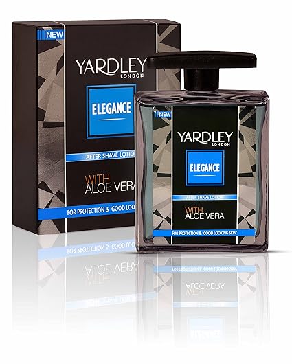 Yardley Elegance After Shave Lotion with Aloe Vera, 50ml