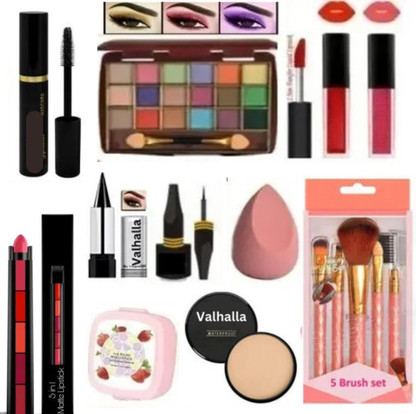 Valhalla All in one face makeup combo kit for women and girls (Pack of 11)