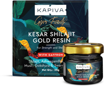 Kapiva Gym Foods Kesar Shilajit Gold Resin 25g (25 g)