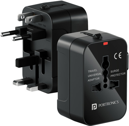 Portronics Juicemate 20W All In One Universal Travel Adaptor