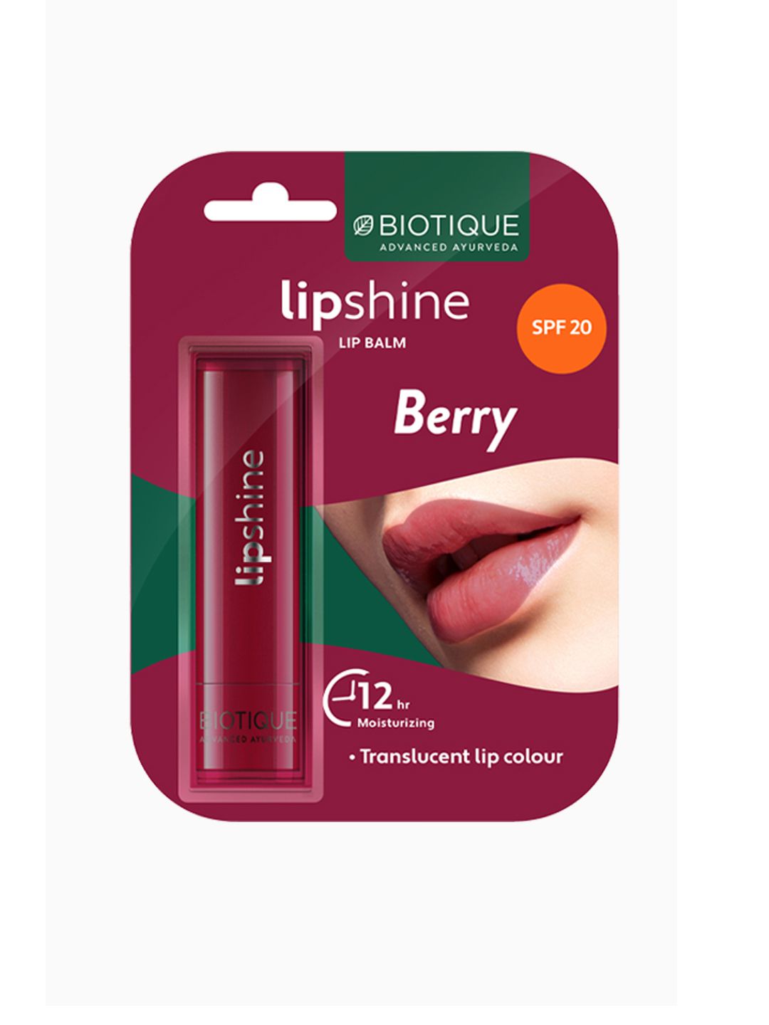 Magikisses SPF 20 Moisturising Translucent Lip Balm - Berry Crush