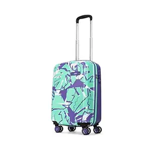 Skybags Lush Cabin Hard Luggage (55 cm) | Printed Luggage Trolley with 8 Wheels