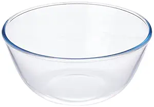 Amazon Brand - Solimo Borosilicate Glass Mix Bowl (3600 ML) | Borosilicate