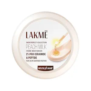 Lakm Peach Milk Creme Moisturizer for Damaged Skin Barrier