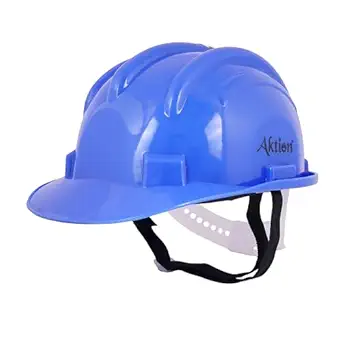 Aktion AK H11_BLU Safety Helmets Nape Type, IS 2925:1984 Color: Blue, Pack of 1