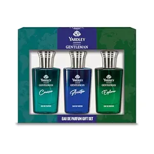 Yardley London Liquid Eau De Parfum Gift Set for Men,30 ml (Pack of 3)