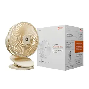 Orient Electric Orbis Rechargeable Personal Fan with 360 Rotation