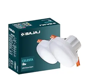 Bajaj Polycarbonate Celesta LED Deep Downlight 9W for Smaller Spaces