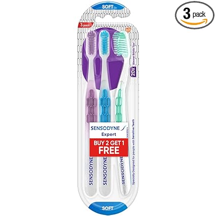 Sensodyne Expert Toothbrush | 20X Slimmer Bristles for Expert Cleaning